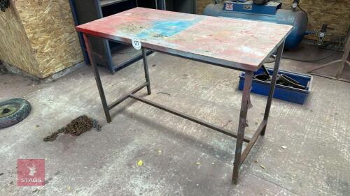 1.2M X 60CM WORKSHOP TABLE