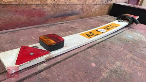 TRAILER LIGHT BOARD