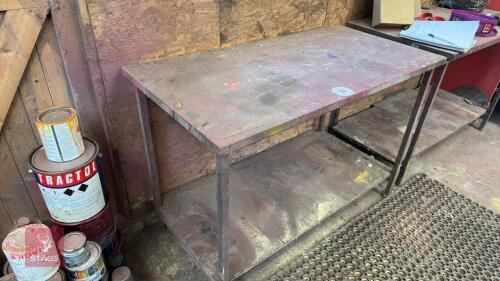 1.2M X 60CM WORKSHOP TABLE