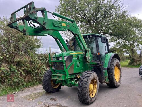 2016 JOHN DERE 6115M 4WD TRACTOR