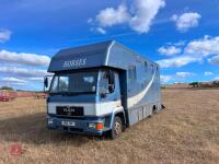 1998 MAN 7.5T HORSE LORRY
