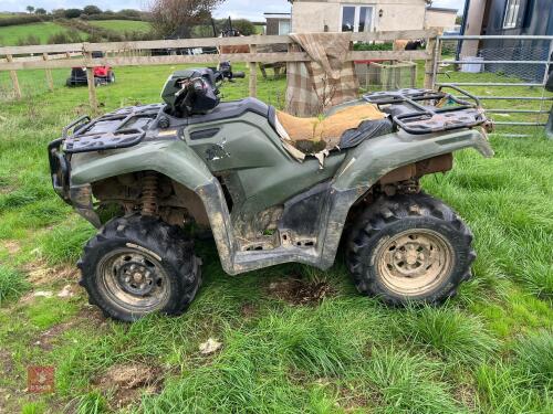 HONDA TRX520 QUAD BIKE