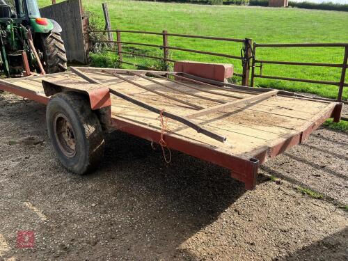 16' SINGLE AXLE BALE TRAILER