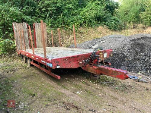 25' CHIEFTAIN LOW LOADER TRAILER