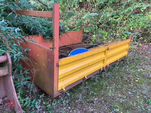 STEEL TIPPING LORRY BODY