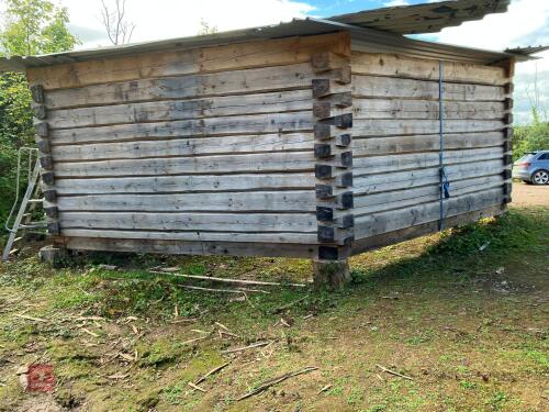 HEXAGONAL LOG CABIN