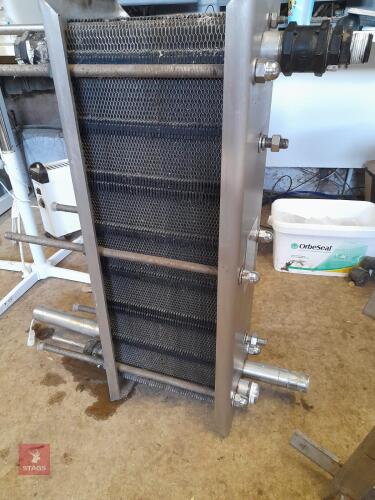 GEA DUAL BANK PLATE COOLER