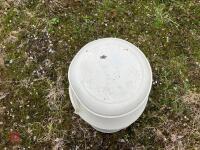 ALUMINIUM MILK CHURN C/W LID - 8