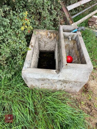 CONCRETE WATER TROUGH
