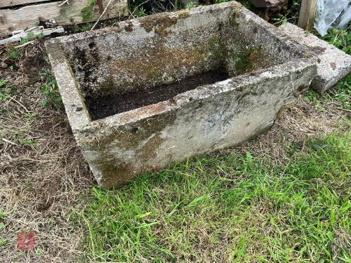 CONCRETE TROUGH/PLANTER