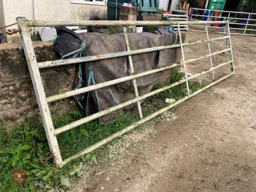 IAE GALVANISED 14' HEAVY DUTY GATE