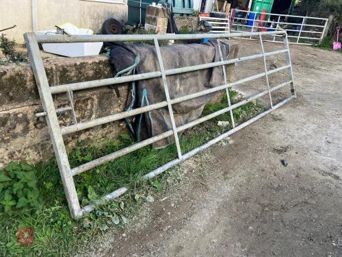 IAE GALVANISED 14' HEAVY DUTY GATE
