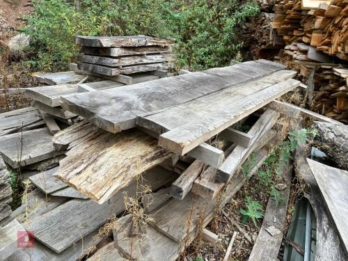 BUNDLE OF OAK BOARDS & CLADDING