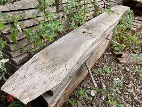 BUNDLE OF RUSTIC OAK BOARDS