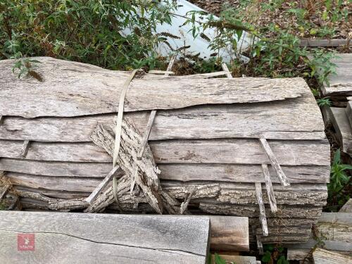 BUNDLE OF PLANKED ASH BOARDS