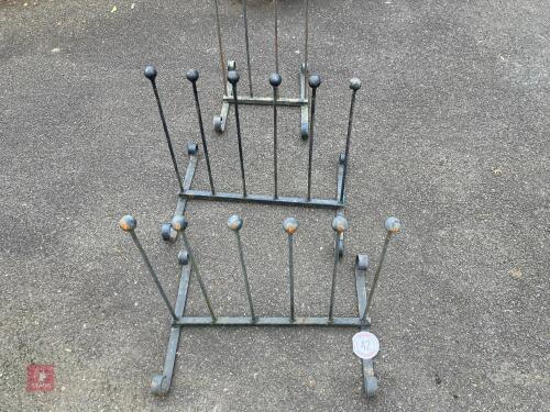 3 WELLINGTON BOOT HOLDERS