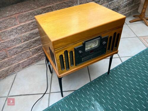 VINTAGE CROSLEY RECORD PLAYER