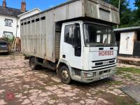 2001 IVECO 75E14 CARGO LORRY - 2