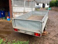 7' GALVANISED TIPPING CAR TRAILER - 4
