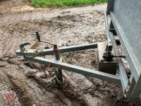 7' GALVANISED TIPPING CAR TRAILER - 18