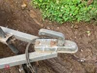7' GALVANISED TIPPING CAR TRAILER - 21
