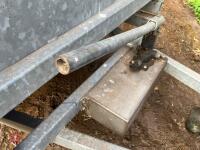 7' GALVANISED TIPPING CAR TRAILER - 23