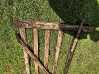 3 WOODEN GATES - 11