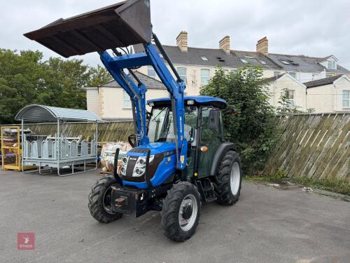 2021 SOLIS 50 4WD TRACOR C/W LOADER