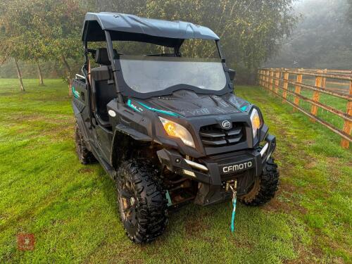 2017 CF MOTO 550EFI U-FORCE 4WD UTV