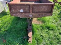3M X 1.8M HYDRAULIC TIPPING TRAILER - 4
