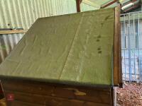 WOODEN GARDEN SHED - 5