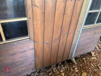 WOODEN GARDEN SHED - 8