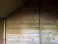 WOODEN GARDEN SHED - 11