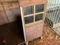 WOODEN GARDEN SHED - 14