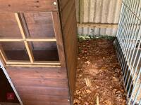 WOODEN GARDEN SHED - 17