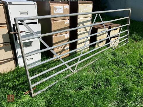 12' GALVANISED FIELD GATE