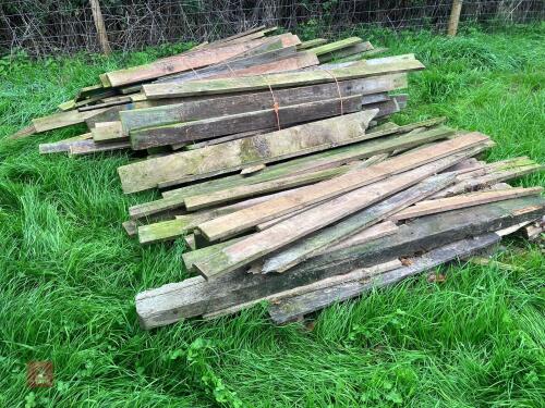 LARGE QTY OF TIMBER BOARDING