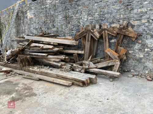 ASSORTED LENGTHS OF RECLAIMED TIMBER
