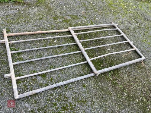 GALVANISED 6' SLIDING HURDLE GATE