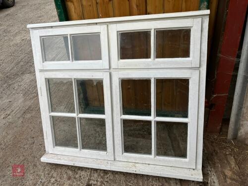 WOODEN WINDOW FRAME
