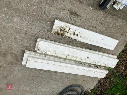 SELECTION OF PLASTIC WINDOWSILLS