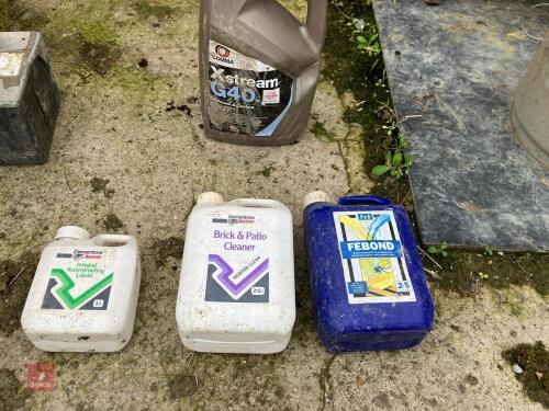 QUANTITY OF BUILDERS CHEMICALS