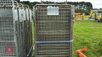 11 X CAGE TROLLIES ON CASTERS - 3