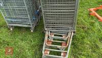 11 X CAGE TROLLIES ON CASTERS - 4