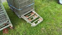 11 X CAGE TROLLIES ON CASTERS - 8