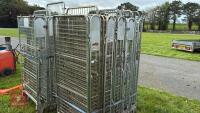 11 X CAGE TROLLIES ON CASTERS - 9
