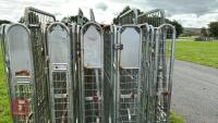 11 X CAGE TROLLIES ON CASTERS - 11