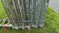 11 X CAGE TROLLIES ON CASTERS - 12