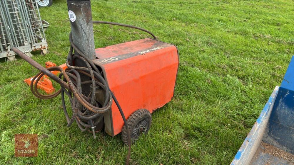 WARWICK H60 DIESEL STEAM CLEANER (S/R)