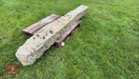 8' 5'' GRANITE POST - 2